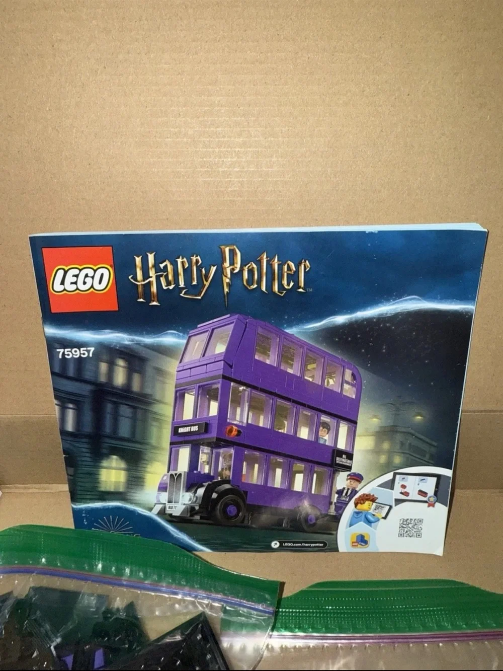 LEGO Harry Potter: The Knight Bus (75957) RETIRED Complete W Manual